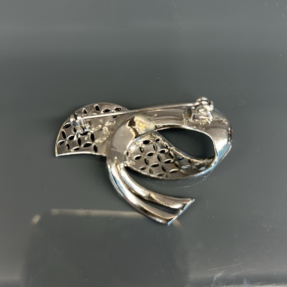 Vintage MCM Abstract Brooch by Sphinx - Picture 2 of 3